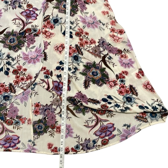 Patrons of Peace Boho Floral Front Wrap Maxi Dress S EUC - Picture 15 of 15